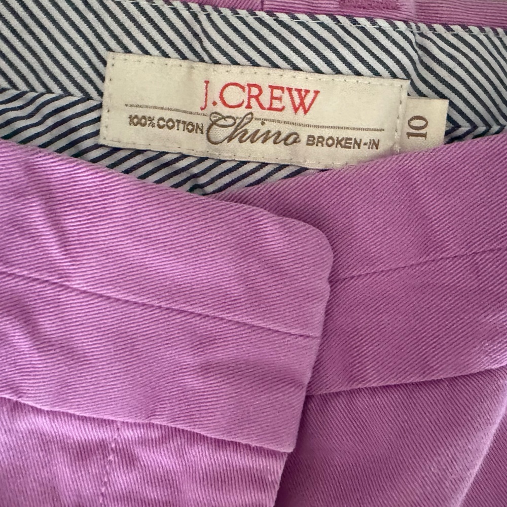J. Crew chino shorts